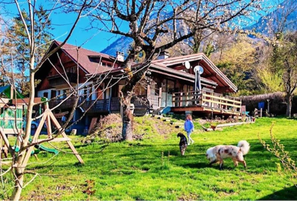 Apartmán Les Loges De L'Arpenaz Magland Exteriér fotografie