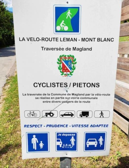 Apartmán Les Loges De L'Arpenaz Magland Exteriér fotografie