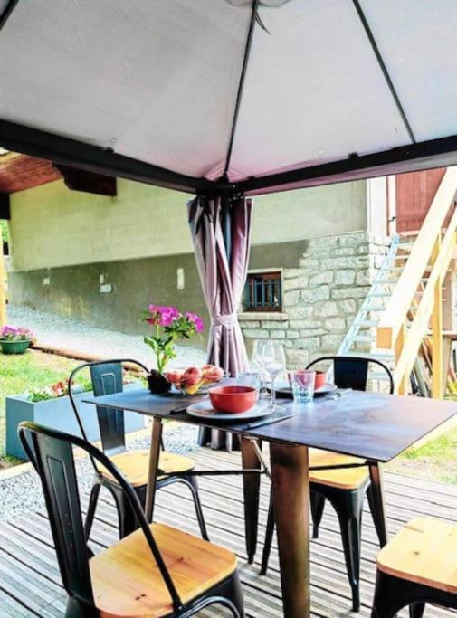 Apartmán Les Loges De L'Arpenaz Magland Exteriér fotografie