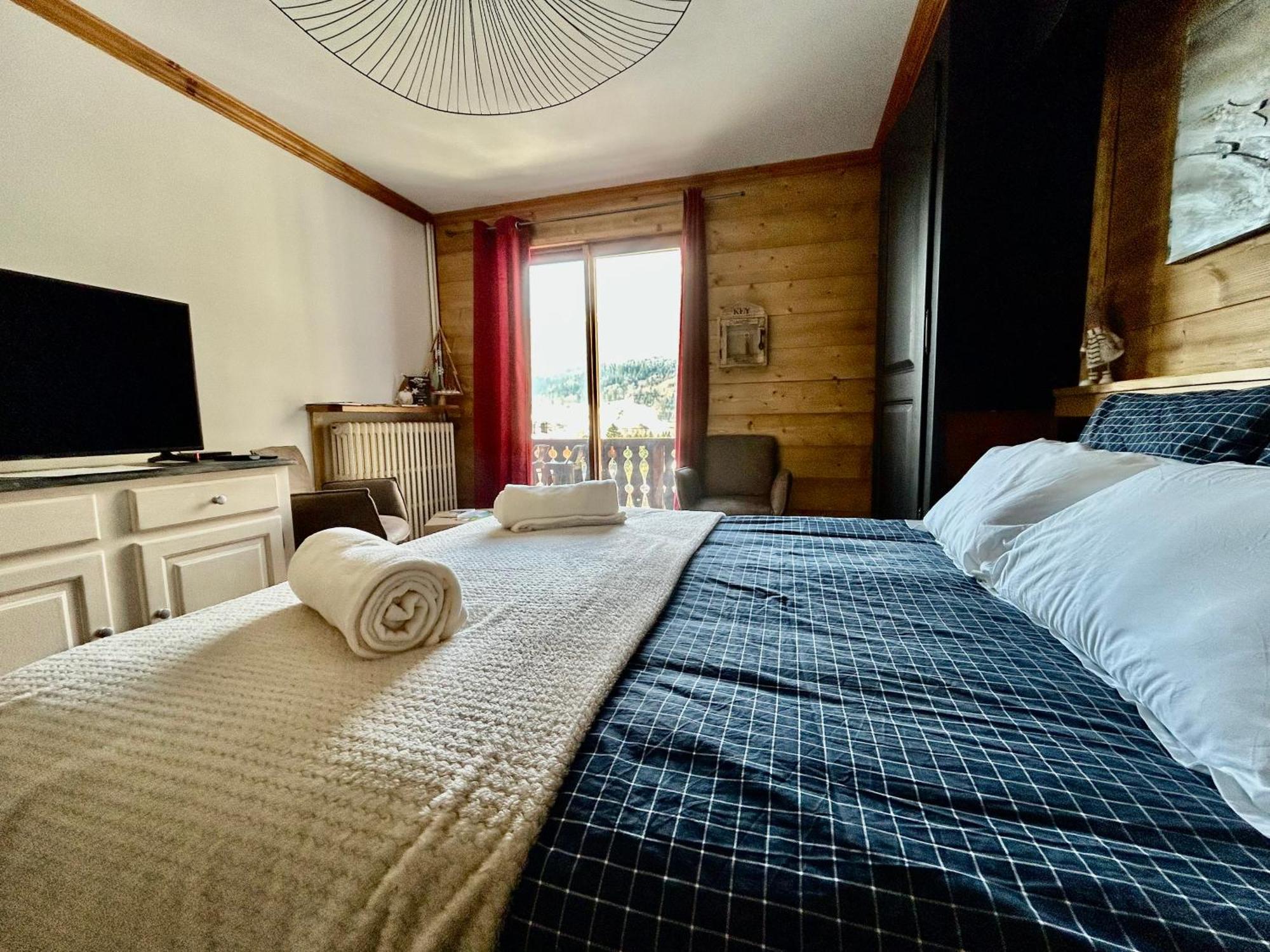 Apartmán Les Loges De L'Arpenaz Magland Exteriér fotografie